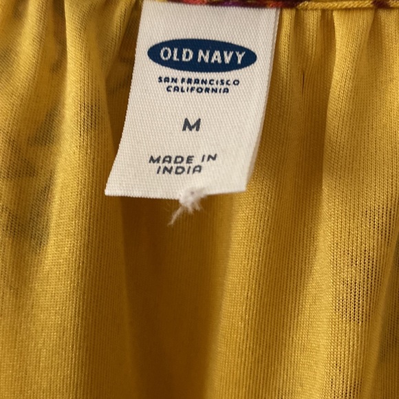 Mustard Floral Maxi Dress - Picture 5 of 6